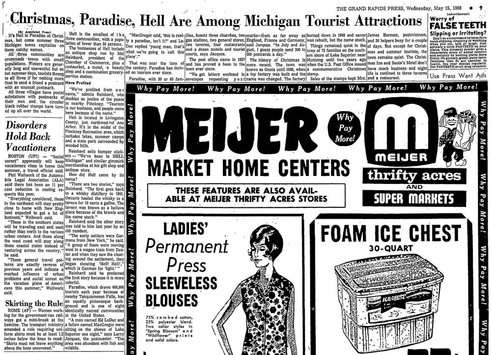 Hell - May 1968 Article (newer photo)